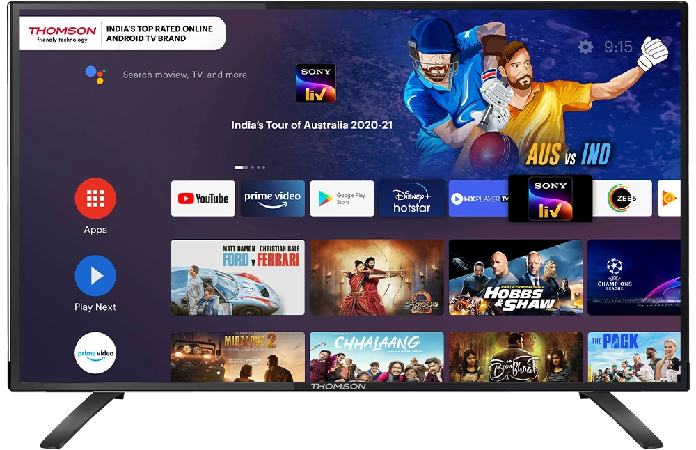 Thomson 9A Series 98 cm (40 inch) Full HD LED Smart Android TV  (40PATH7777)